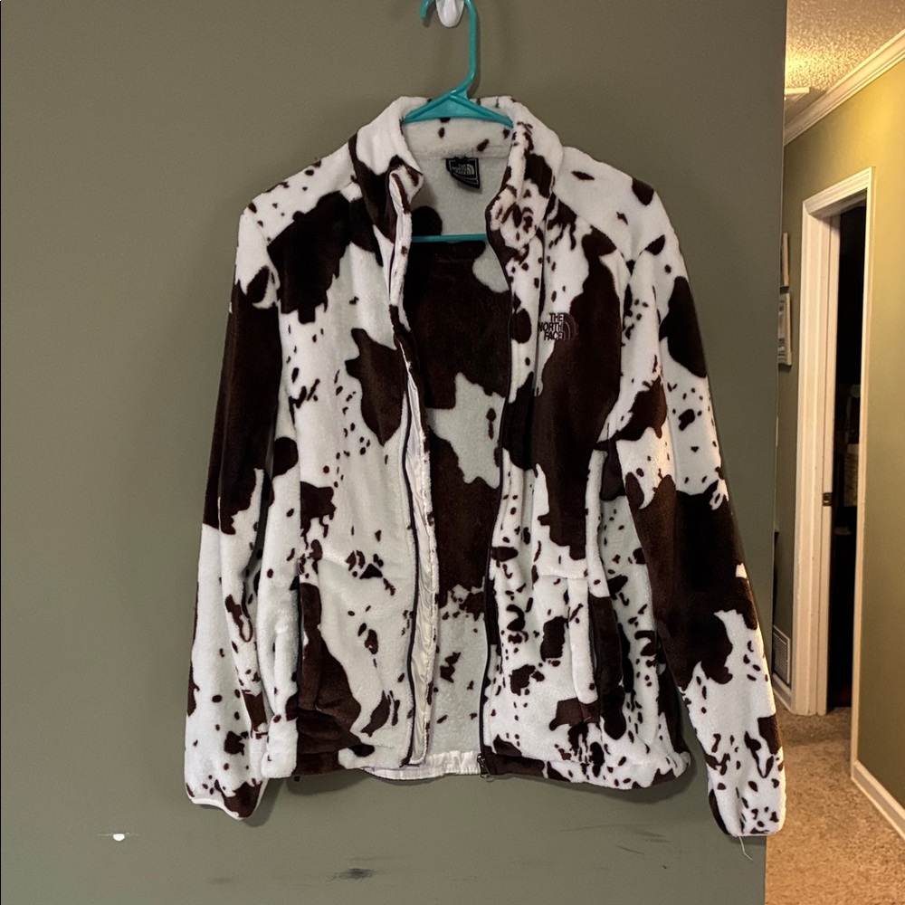 The North Face Women's Cow Print Teddy Jacket